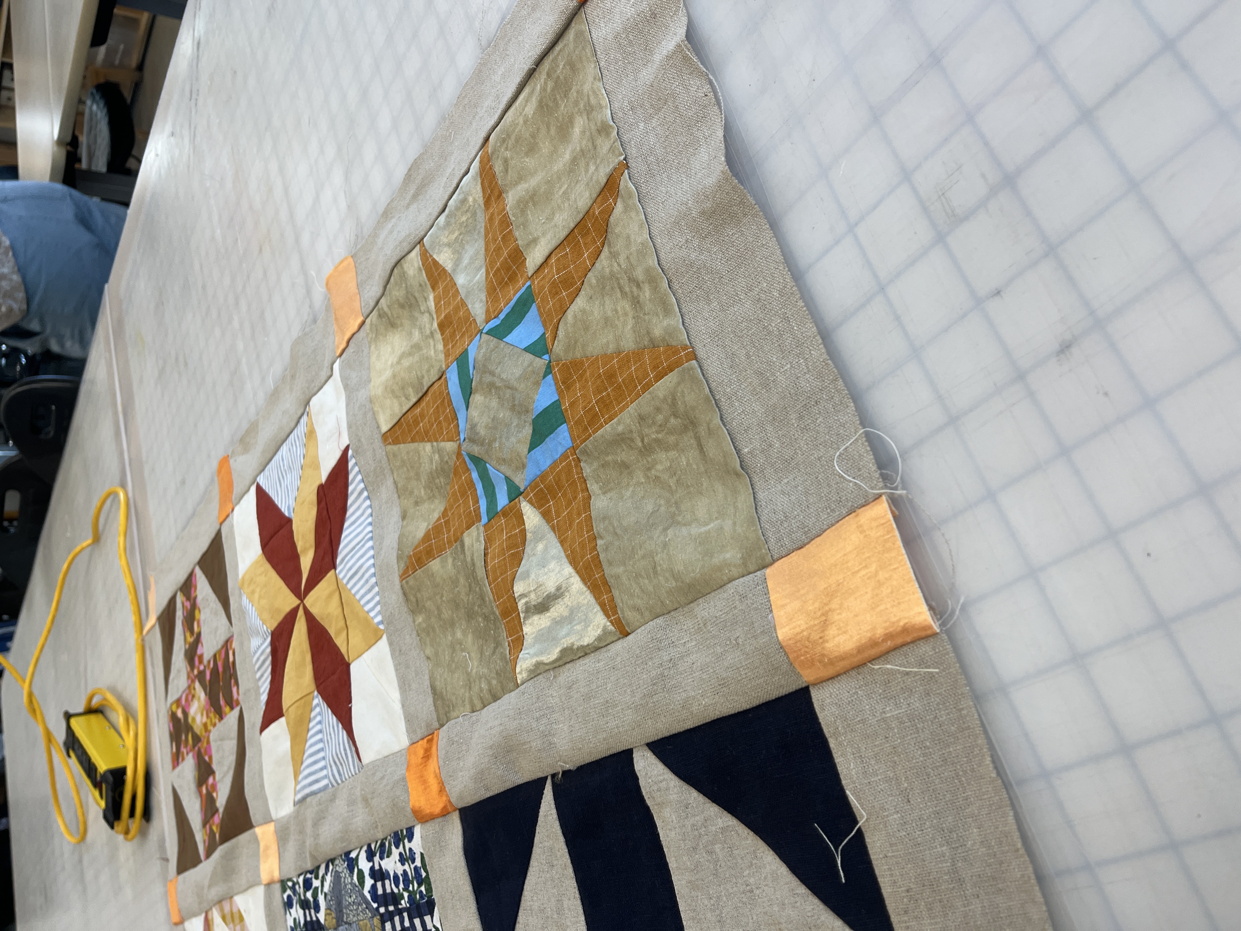 During the workshop, we explored the textiles section acrross from the room. Here, they use all-natural fibers to create fabrics to be used in a multitude of projects like clothes and furniture.