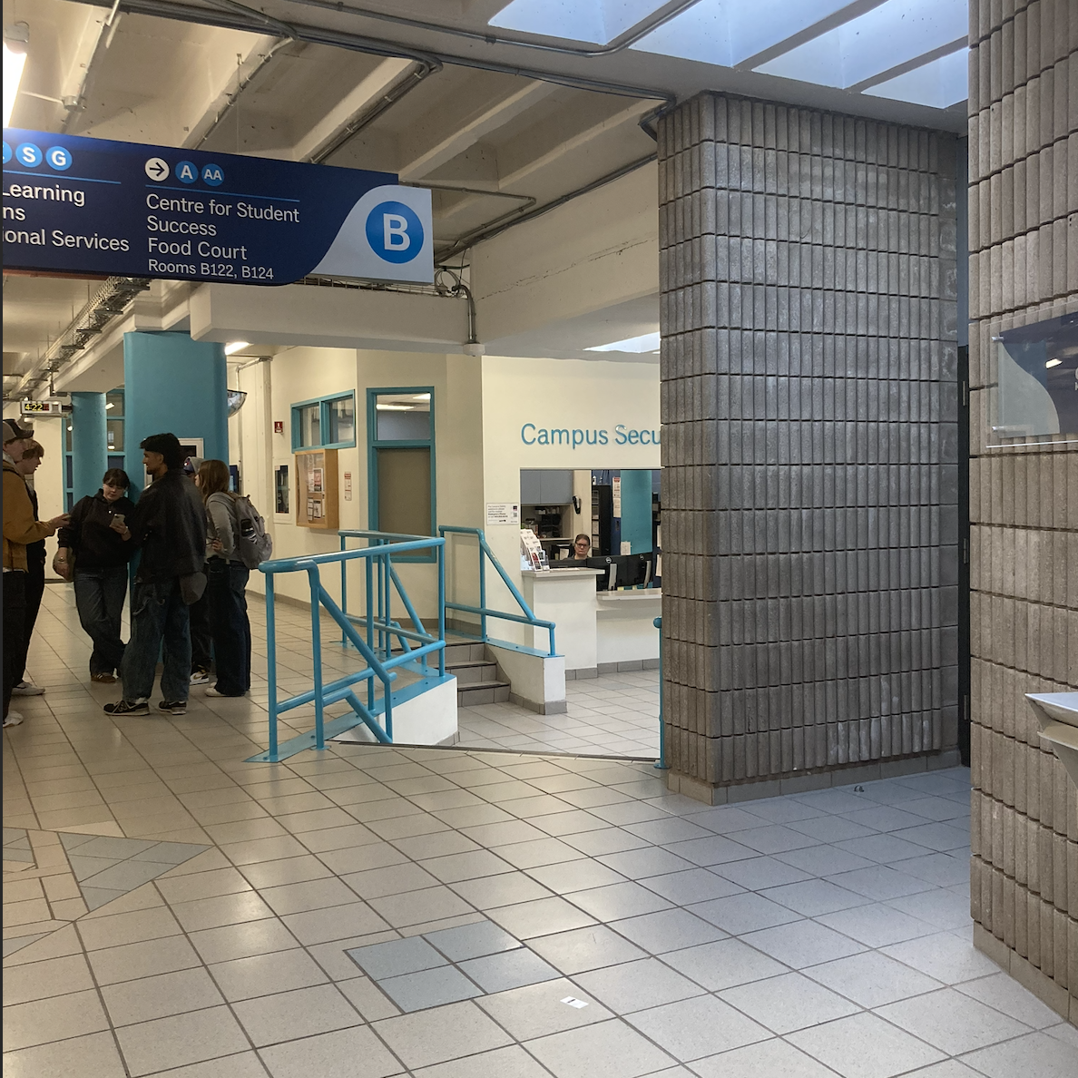 Adding trails that lead to different areas on campus and a legend to explain where each one takes you makes navigation feel less like a maze