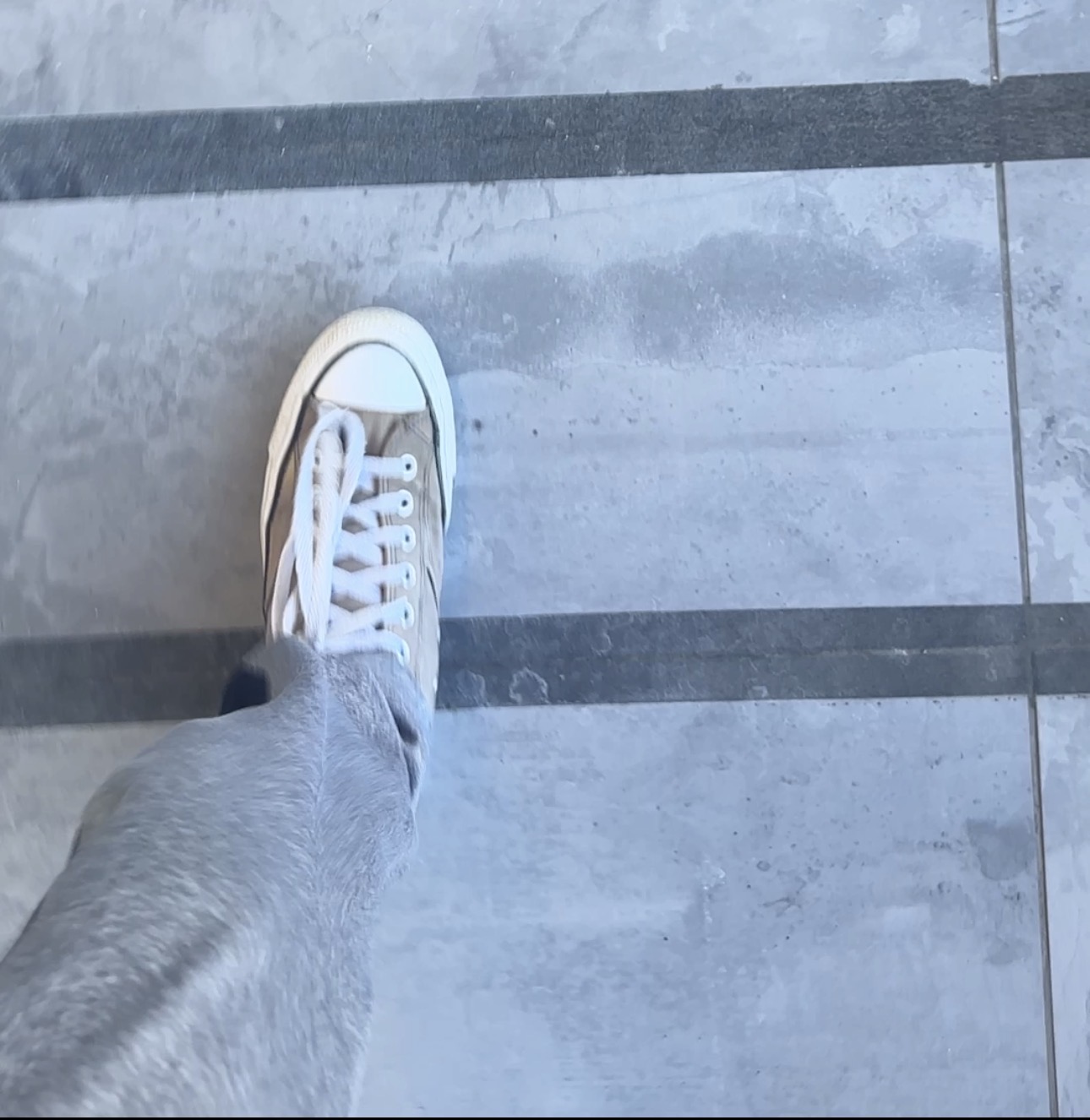 recording of myself walking outside in the Oakville campus