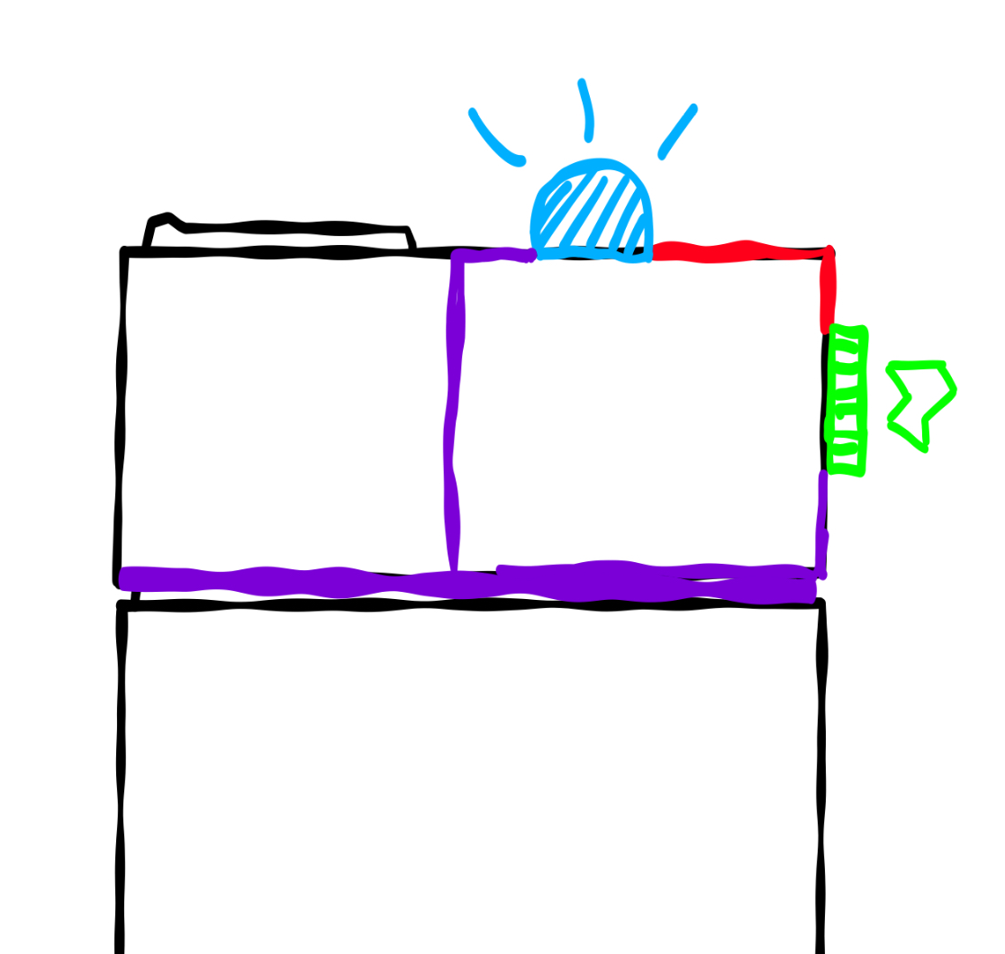 A travel mug lid that displays when the cap is twisted on tightly through an LED & slide-switch